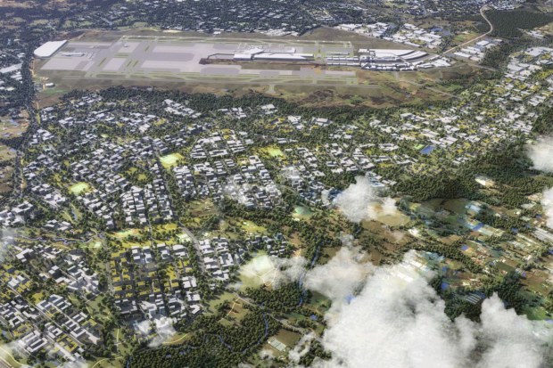 悉尼航空城市的土地争夺战:政府提供价值4.5亿的地块